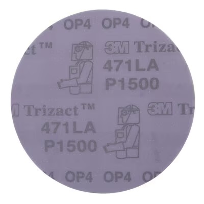 3M Trizact Hookit klarlackssliprondell 471LA, 150 mm, P1500