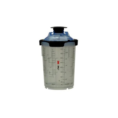 3M PPS Series 2.0 Satsa, Midi, Innerkopp med lock, 400 ml, 125 µm