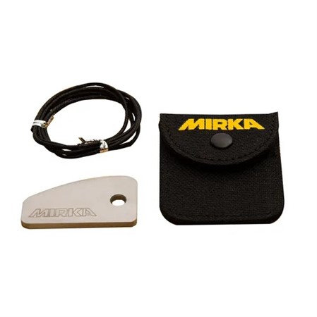 Mirka lackfil & hållare Hajfena 48x28mm