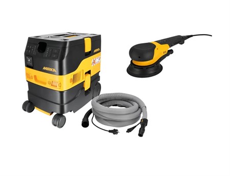 Mirka DEROS RS 600 + DEXOS 1217 M AFC + Slang/Sleeve