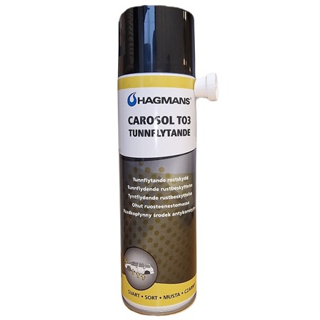 Hagmans Carosol Tunnflytande Rostskydd TO3 Spray 500ml