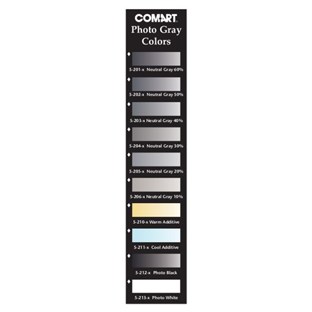 COM ART Kit H Black&White Grey Set