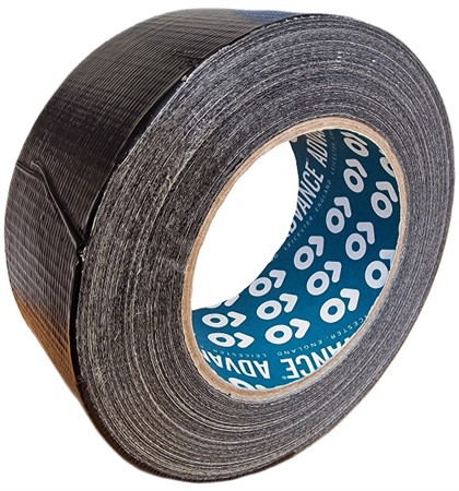 Vävtejp svart 50 mm x 50 m