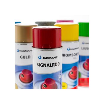 Hagmans Sprayfärg Matt Vit 400ml