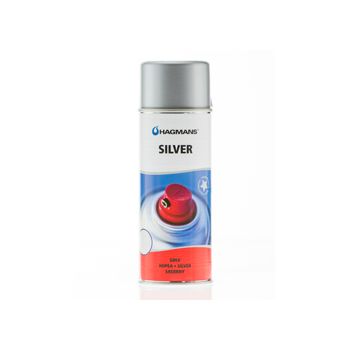 Hagmans Metalliclack Silver 400ml