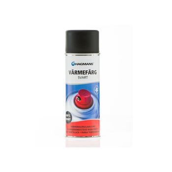 Hagmans Värmefärg Svart 400ml