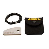 Mirka lackfil &amp; hållare Hajfena 48x28mm