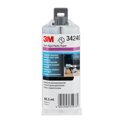 3M Snabblim, Semi-Regid Svart 48,5ml
