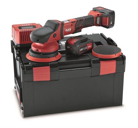 Flex Batteripolermaskin XFE15 150 18.0-EC Set