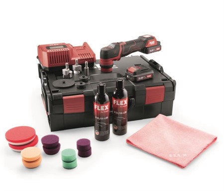 Flex Batteripolermaskin PXE80 10.8-EC P-Set