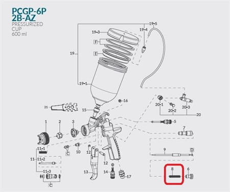 Fluid needle spring