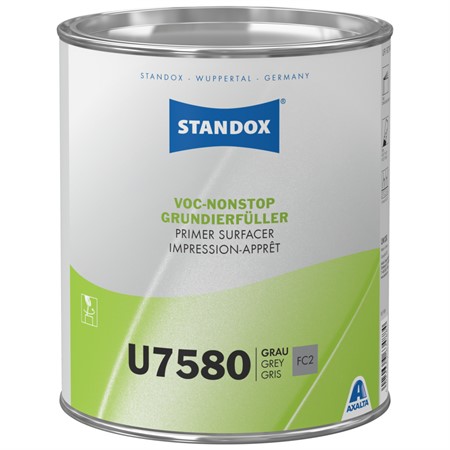 Standox VOC Nonstop Primer Surfacer U7580 Grey 3,5L