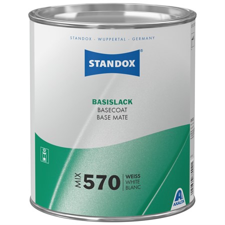 Standox Basecoat Mix 570 White 3,5L