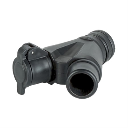 Rupes Y-koppling med ett lock