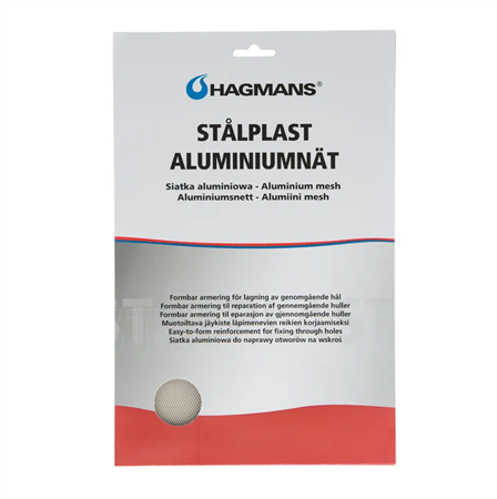 Stålplast Aluminiumnät A 4
